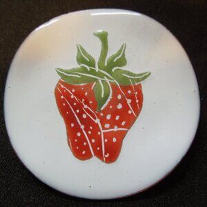 Vintage Strawberry Pin Brooch